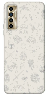 Чохол на TECNO Camon 17P Star Wars background ver.1 фото 1 з 1