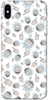 Чохол на Apple iPhone XS Max (6.5") Rick and Morty style фото 1 з 1