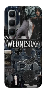 Чехол на Infinix Hot 60 Pro Wednesday Collage ver.2 фото 1 из 1