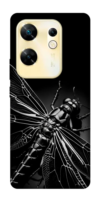 Чохол на Infinix Zero 30 4G Black dragonfly фото 1 з 1