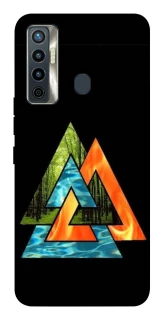 Чехол на TECNO Camon 17 Валькнут v4 фото 1 из 1