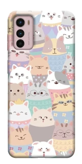 Чохол на Motorola Moto G42 Funny Kittens ver.2 фото 1 з 1