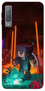 Чехол на Samsung A750 Galaxy A7 (2018) Minecraft game adventure фото 1 из 1