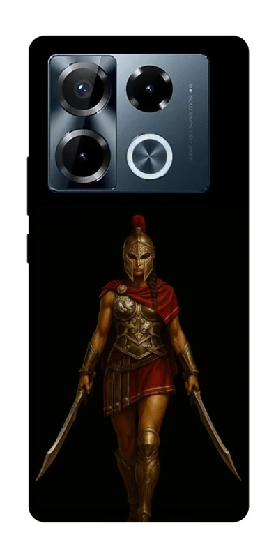 Чохол на Infinix Note 40 Pro 4G Goddess of war ver.3 фото 1 з 1