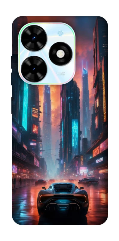 Чехол на TECNO Spark Go 2024 Cyber city фото 1 из 1