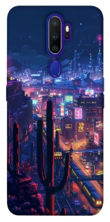 Чехол на Oppo A5 (2020) / Oppo A9 (2020) Night city фото 1 из 1