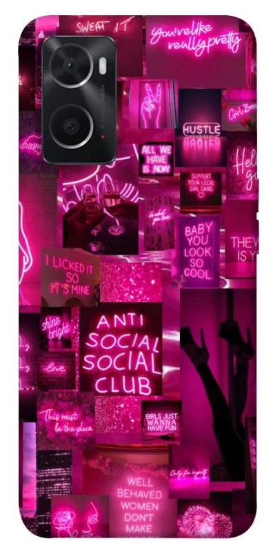 Чохол на Oppo A76 4G Hot collage ver.7 фото 1 з 1