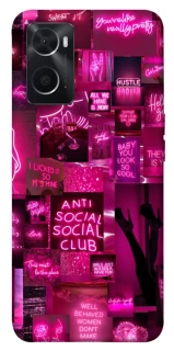 Чохол на Oppo A76 4G Hot collage ver.7 фото 1 з 1