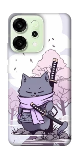 Чохол на Oppo Reno 14 Samurai cat фото 1 Чохол на Oppo Reno 14 Samurai cat фото 1 з 1