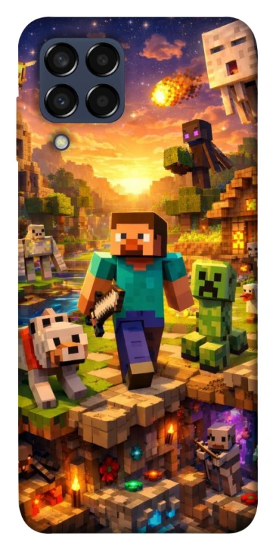 Чохол на Samsung Galaxy M33 5G Minecraft v6 фото 1 з 1