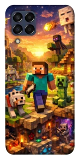 Чохол на Samsung Galaxy M33 5G Minecraft v6 фото 1 з 1