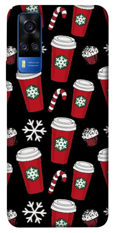 Чехол на Vivo Y51a Новогодний v40 фото 1 из 1