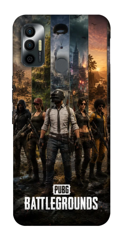 Чехол на TECNO Spark 7 PUBG фото 1 из 1