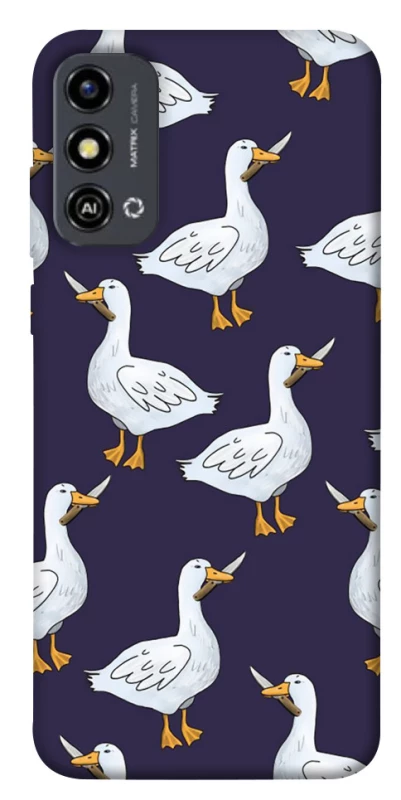 Чохол на ZTE Blade A53 Гуси з претензією фото 1 з 1