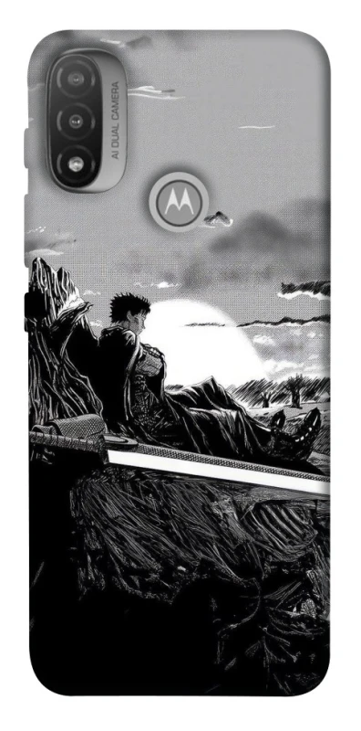 Чохол на Motorola Moto E20 Berserk sunset фото 1 з 1