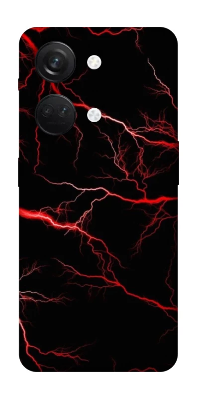 Чохол на OnePlus Nord 3 Червона молнія фото 1 з 1