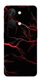 Чохол на OnePlus Nord 3 Червона молнія фото 1 з 1