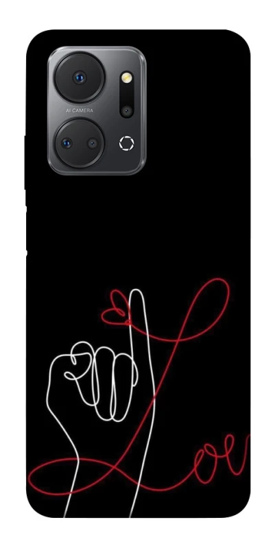 Чехол на Huawei Honor X7a Pair romantic theme ver.9 фото 1 из 1