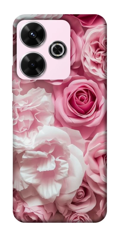 Чохол на Xiaomi Redmi 13 4G Рожеві Квіти фото 1 з 1