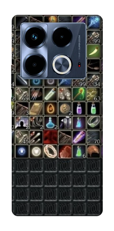 Чохол на Infinix Note 40 4G Inventory menu ver.2 фото 1 з 1