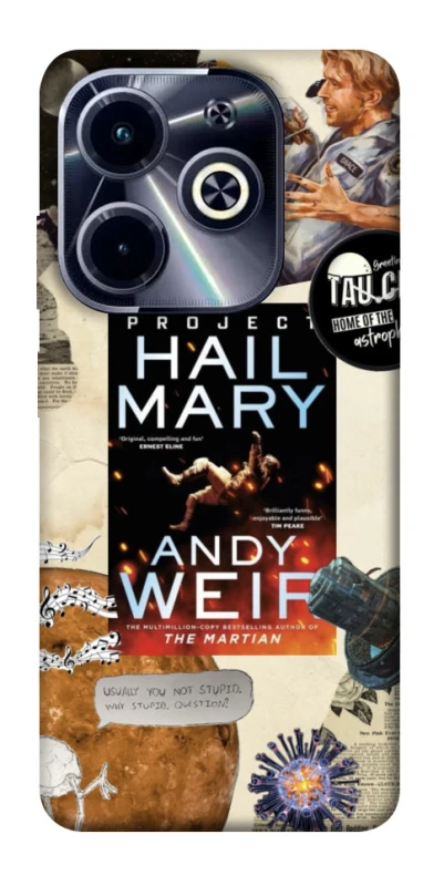 Чохол на Infinix Hot 40i Project Hail Mary ver.2 фото 1 з 1