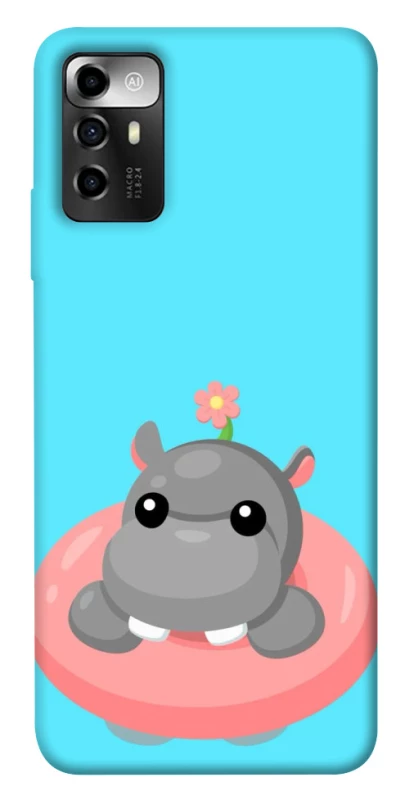 Чохол на ZTE Blade V40 Vita Adopt Me Hippo Floatie фото 1 з 1
