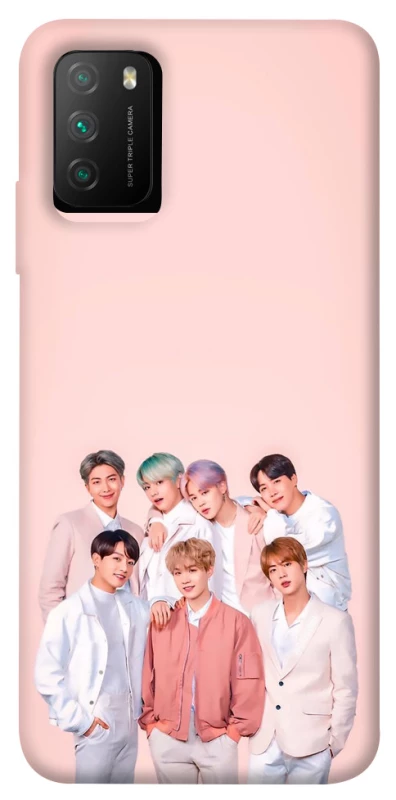 Чехол на Xiaomi Poco M3 BTS фото 1 из 1