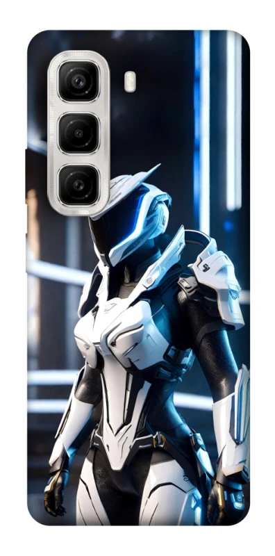 Чохол на Infinix Hot 50 4G Cyber space girl ver.6 фото 1 з 1