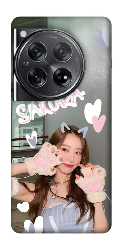 Чехол на OnePlus 12 Sakura - LE SSERAFIM фото 1 из 1