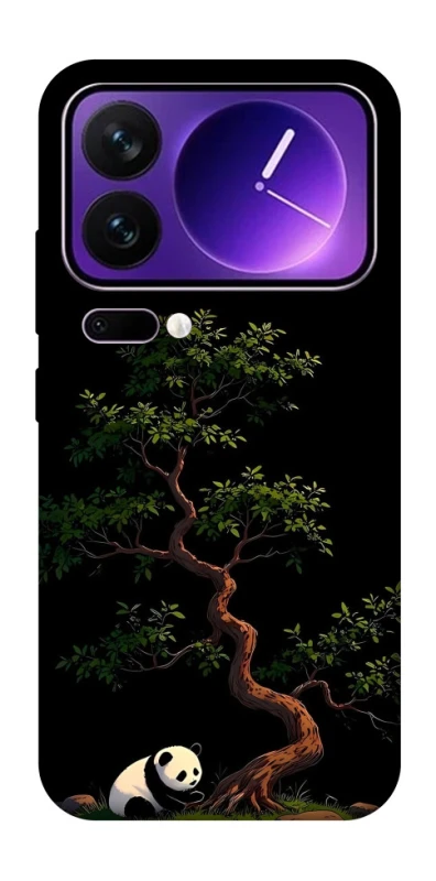 Чохол на Xiaomi 17 Pro Max Panda and tree фото 1 з 1