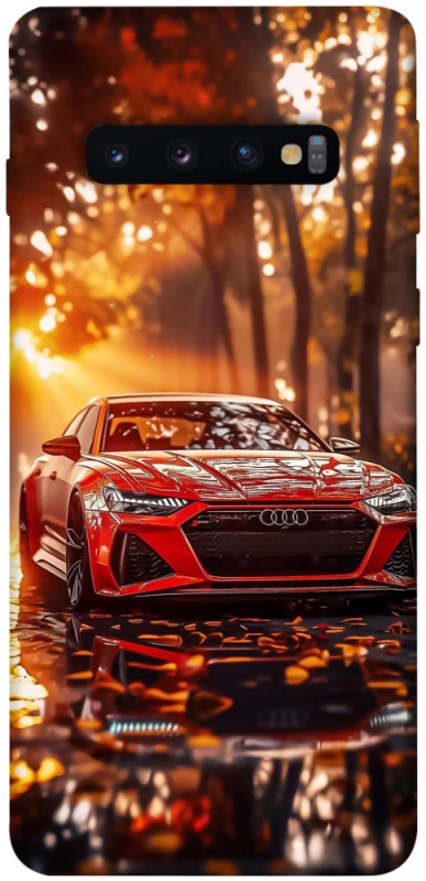 Чохол на Samsung Galaxy S10 Audi at sunset фото 1 з 1