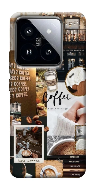Чохол на Xiaomi 14 Pro Coffee vibes фото 1 з 1
