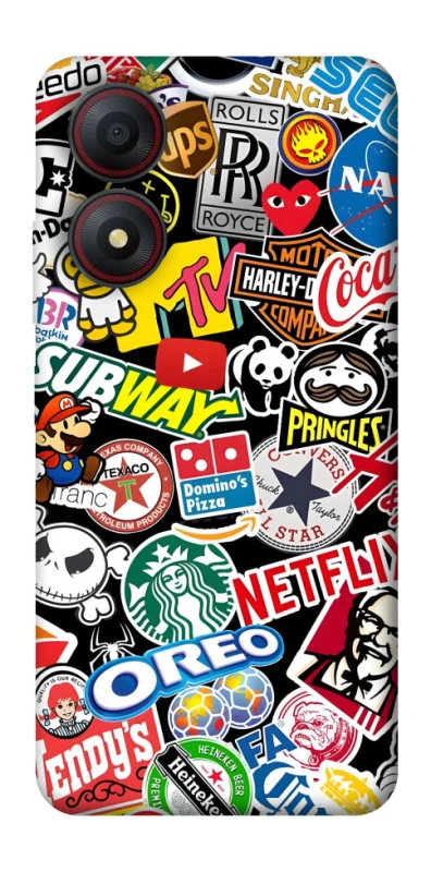 Чохол на ZTE Blade A34 4G brands фото 1 з 1