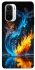 Чехол на Xiaomi Redmi K40 / K40 Pro / K40 Pro+ / Poco F3 Water And Fire фото 1 из 1