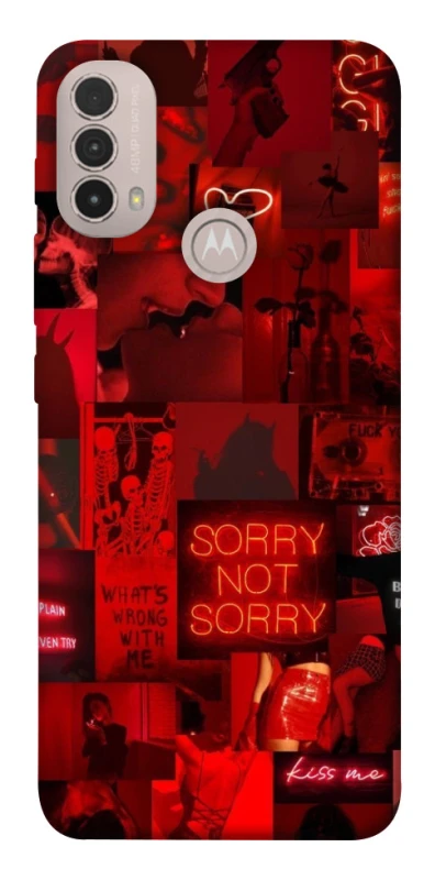 Чехол на Motorola Moto E40 Love collage ver.4 фото 1 из 1