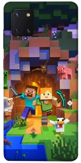 Чехол на Samsung Galaxy Note 10 Lite (A81) Minecraft game фото 1 из 1