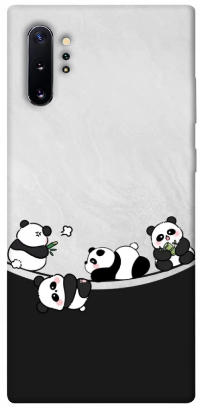 Чохол на Samsung Galaxy Note 10 Plus Four pandas фото 1 з 1