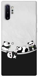 Чохол на Samsung Galaxy Note 10 Plus Four pandas фото 1 з 1