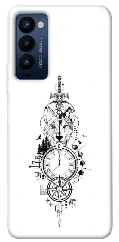 Чехол на TECNO Camon 18 Tattoo ver.8 фото 1 из 1