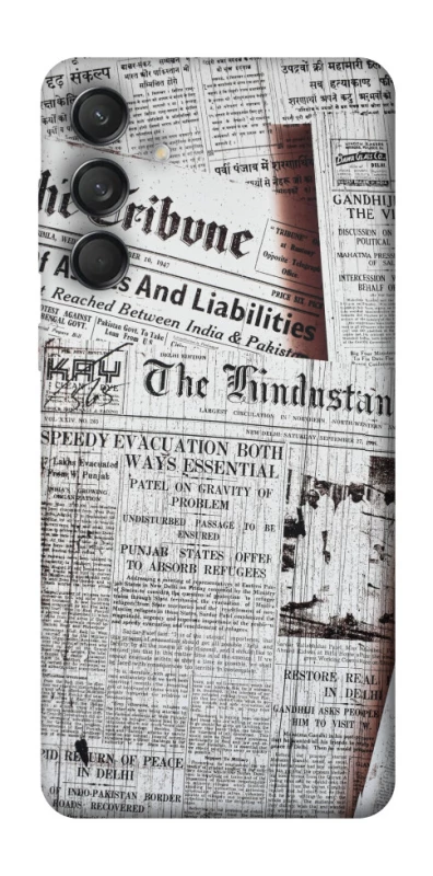 Чохол на Samsung Galaxy M55 Газети фото 1 з 1