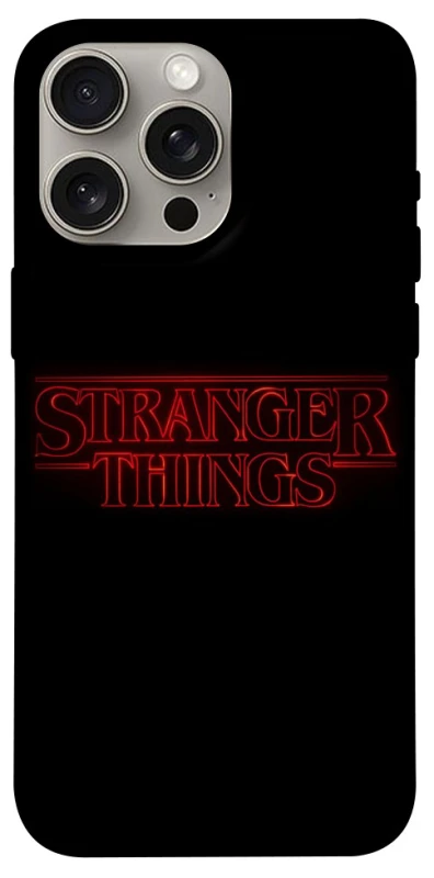 Чохол на Apple iPhone 15 Pro Max (6.7") Stranger Things ver.5 фото 1 з 1