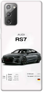 Чехол на Samsung Galaxy Note 20 Audi RS7 фото 1 из 1