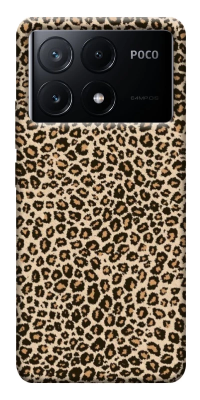 Чохол на Xiaomi Poco X6 Leopard Skin v2 фото 1 з 1