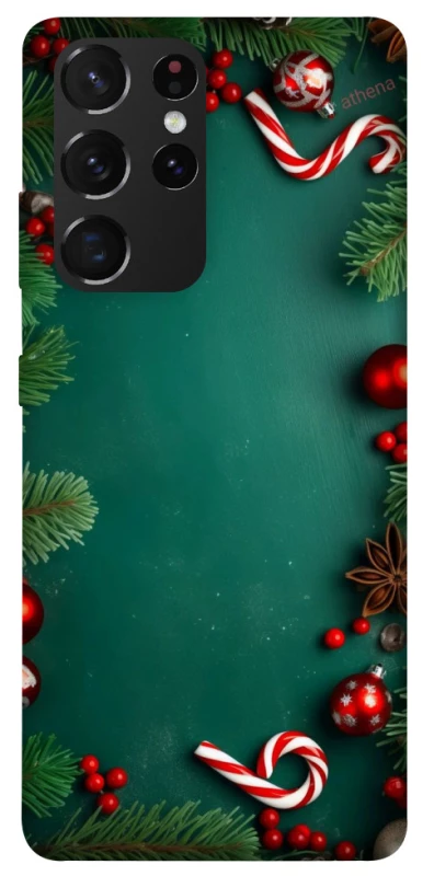 Чохол на Samsung Galaxy S21 Ultra Новорічний v35 фото 1 з 1