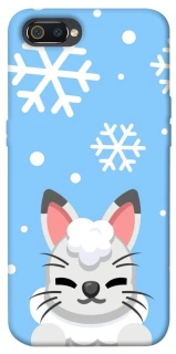 Чохол на Realme C2 Adopt Me Snow Kitty Smile фото 1 з 1