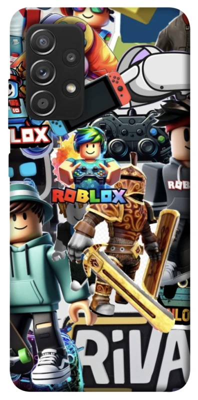 Чохол на Samsung Galaxy A52 4G / A52 5G Roblox collage ver.1 фото 1 з 1