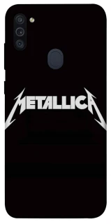 Чехол на Samsung Galaxy M11 Metallica logo фото 1 Чехол на Samsung Galaxy M11 Metallica logo фото 1 из 1