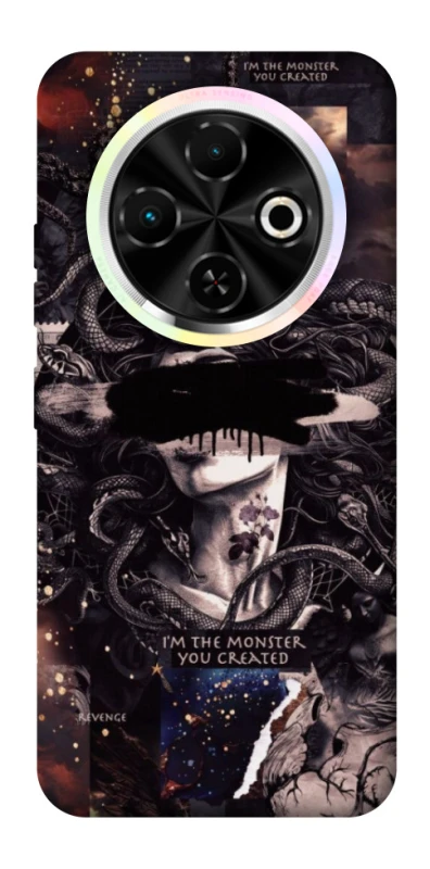 Чохол на TECNO Spark 30C Monster you created фото 1 з 1