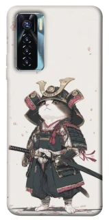 Чохол на TECNO Camon 17 Pro Samurai Cat Warrior фото 1 з 1