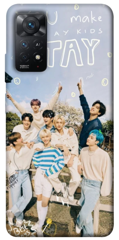 Чохол на Xiaomi Redmi Note 11 Pro 4G/5G Stray Kids One Team фото 1 з 1